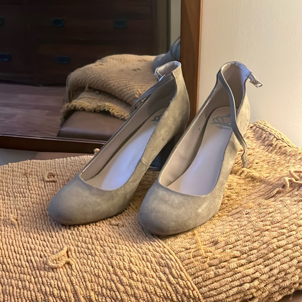 Fergalicious Beige Heels